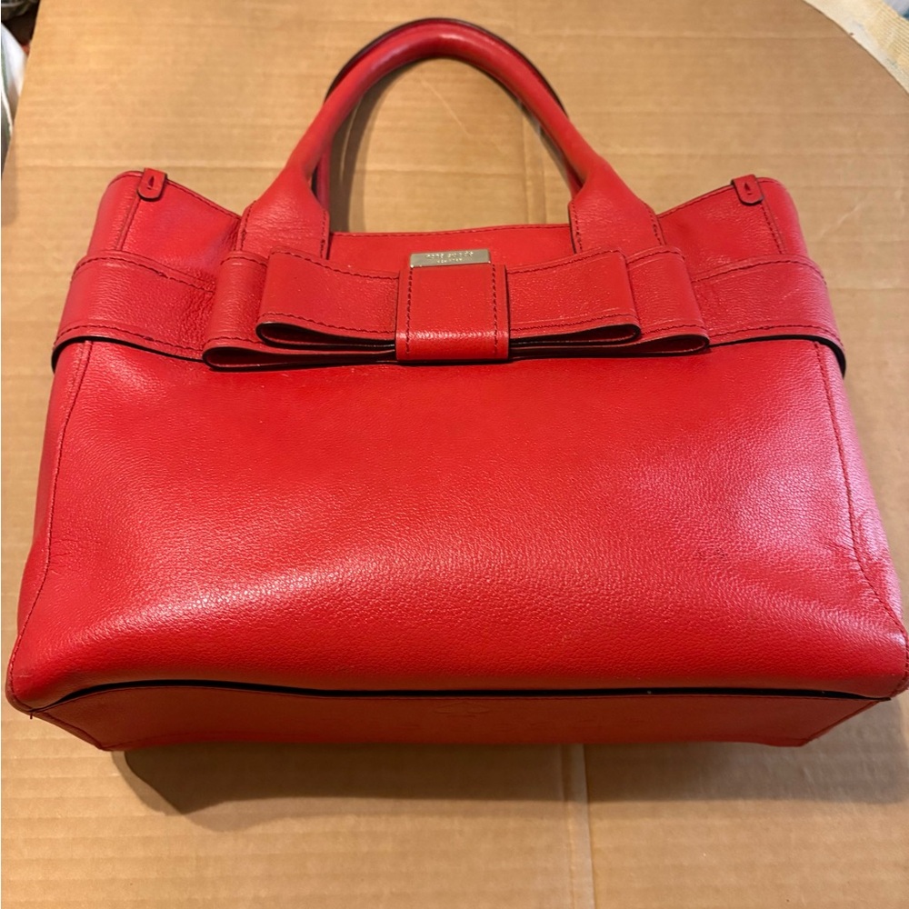 Kate Spade Red Bow Satchel